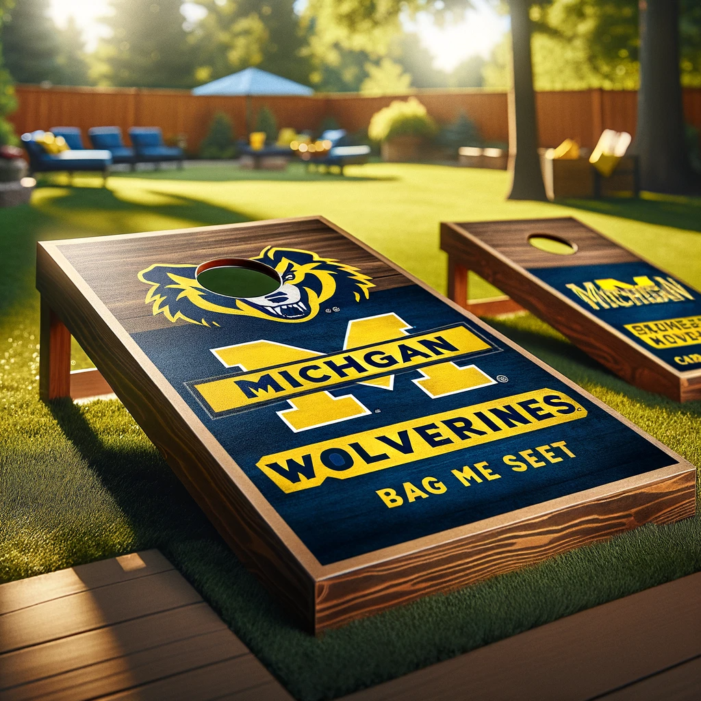 Review of Proline NCAA Cornhole Board Set Michigan Wolverines Edition ...