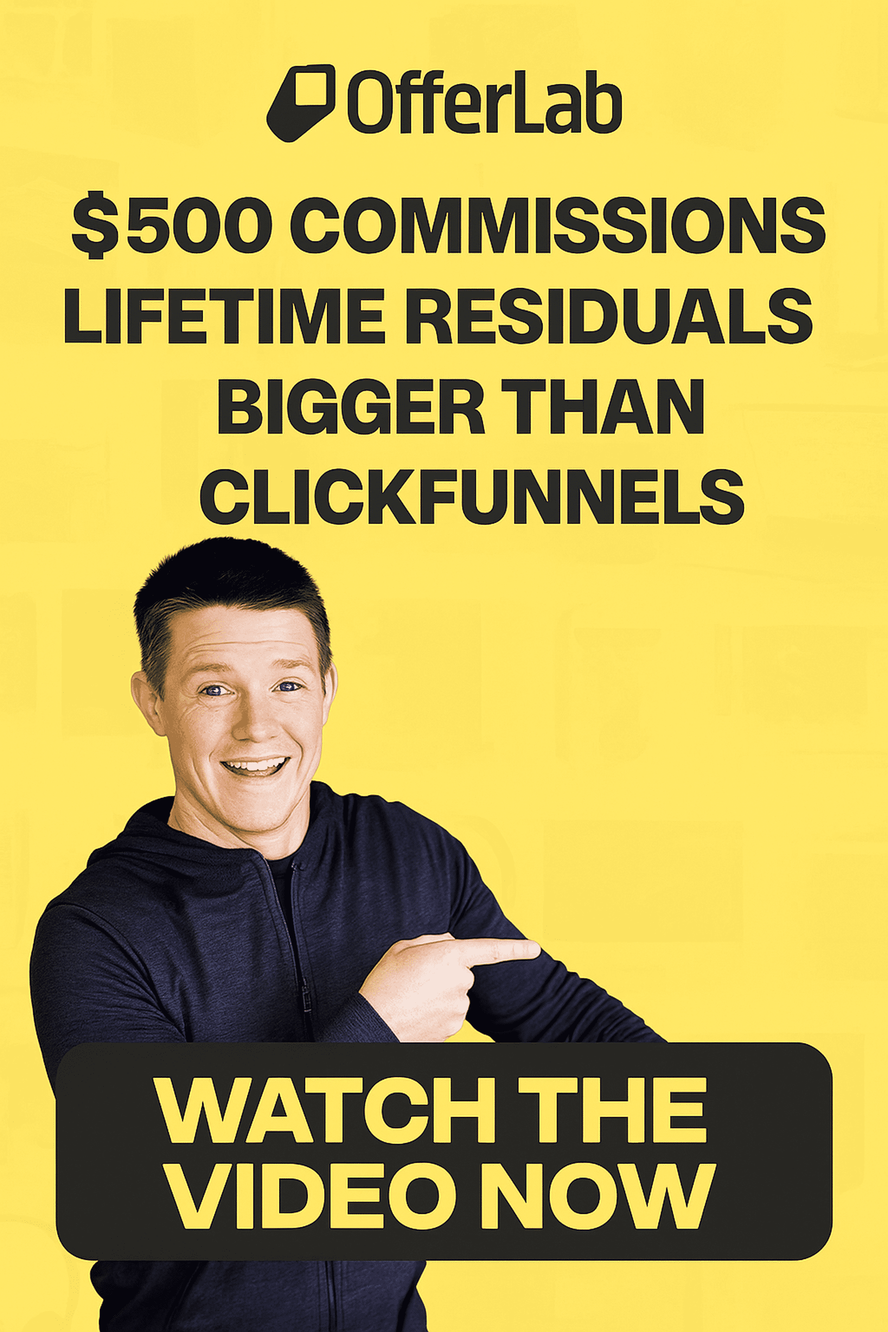 $500 Commissions • Lifetime Residuals • Bigger Than ClickFunnels — Watch the video now.